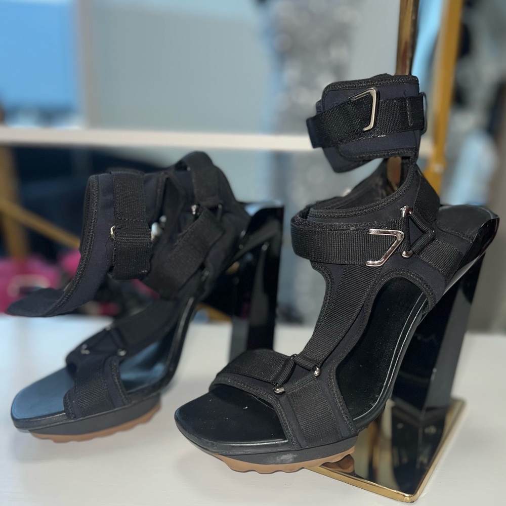Versace Black Platforms